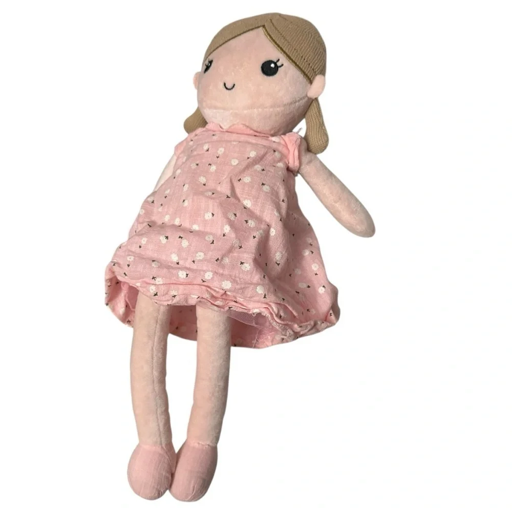 Charming Pink Polka Dot Doll